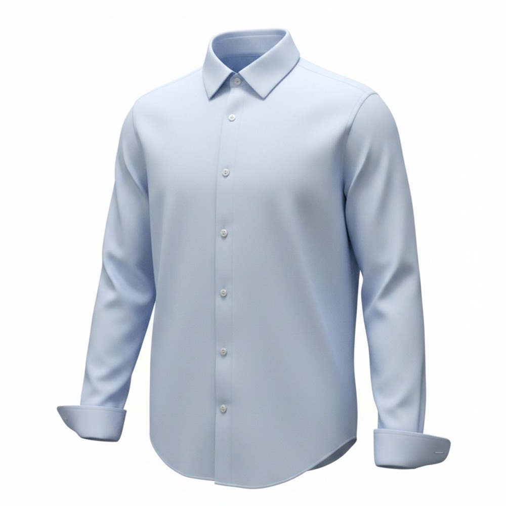 English Laundry | Men’s Light Blue Button Up Slim Fit Shirt | M